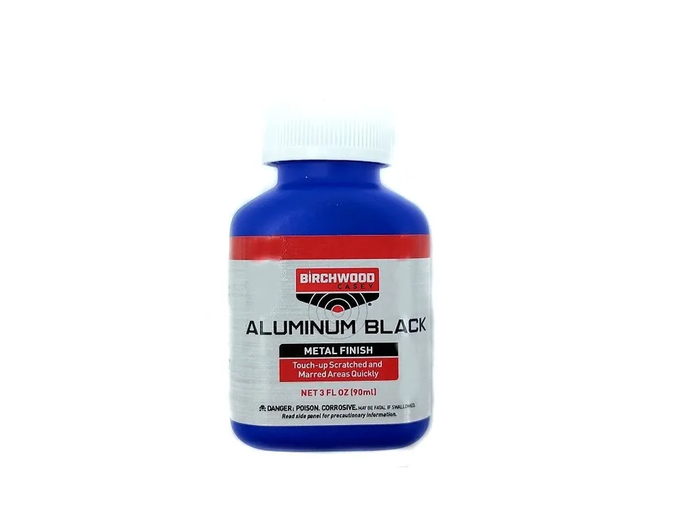 Brunitore liquido per alluminio 90 ml aluminium black Birchwood 15125