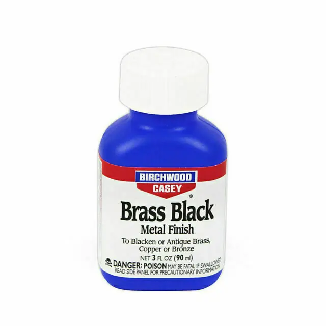 Brunitore per ottone e rame 90 ml Brass black Birchwood 15225