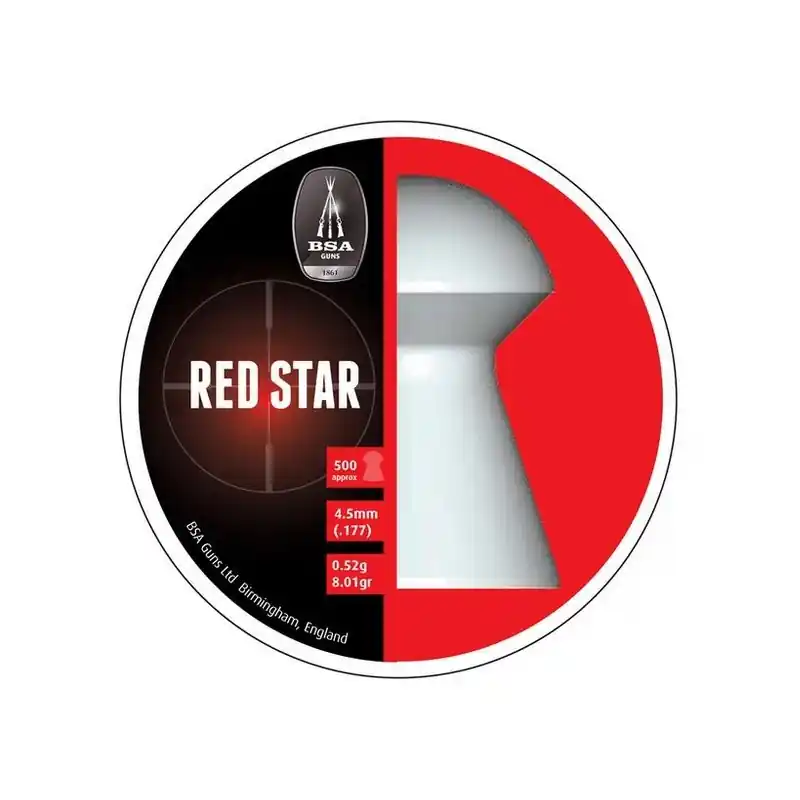 Piombini Red Star Bsa Cal.4,5mm