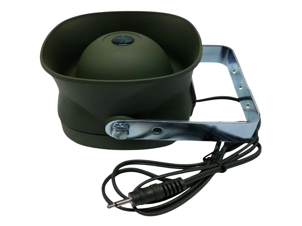 Altoparlante tromba per quaglie 40W per richiamo elettronico