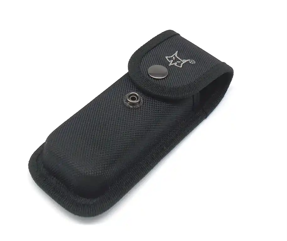 Fodero Fox per coltello in cordura nera 14 cm