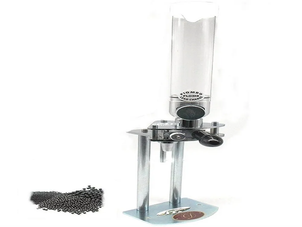 Dosatore micrometrico Delfiero per piombo con tubo in plexiglass