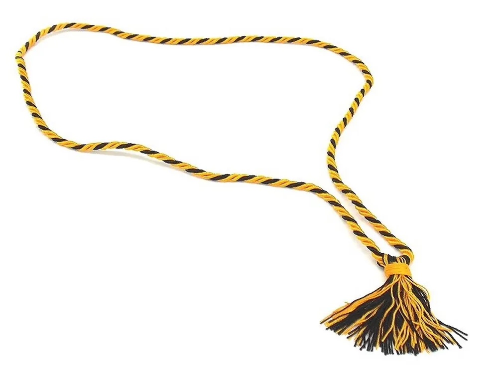Cordoncino per calendario giallo e nero