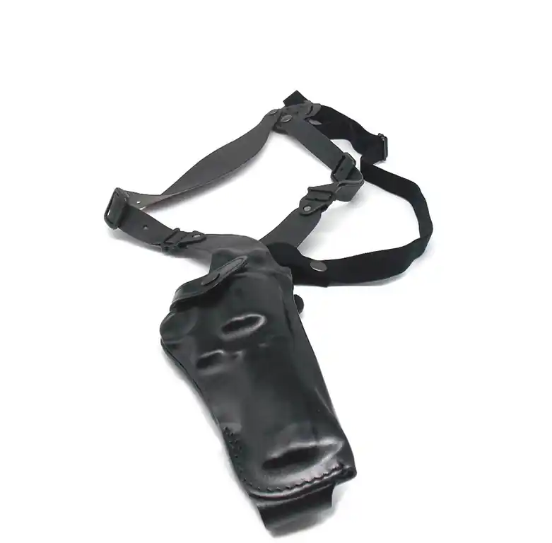 Fondina Vega cuoio ascellare AA117 per revolver 4 pollici 44 Magnum castello N
