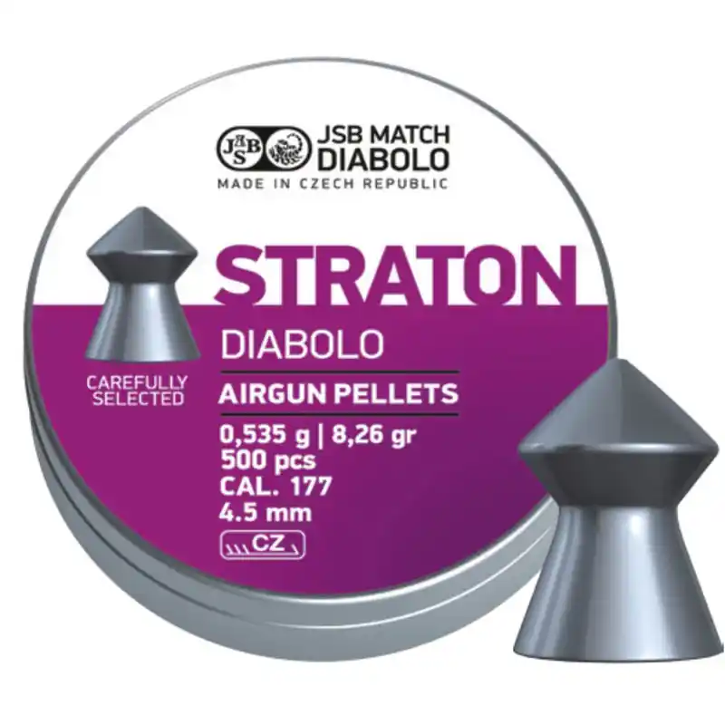 JSB STRATON DIABOLO 4,5MM 500PZ.