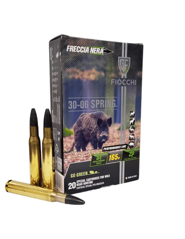 Cartucce monolitiche atossiche Fiocchi cal. 30-06 winchester Freccia Nera 165 gr