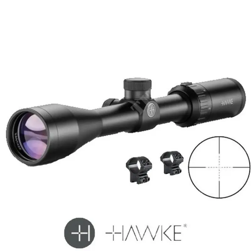 HAWKE FAST MOUNT 3-9X40 MIL DOT