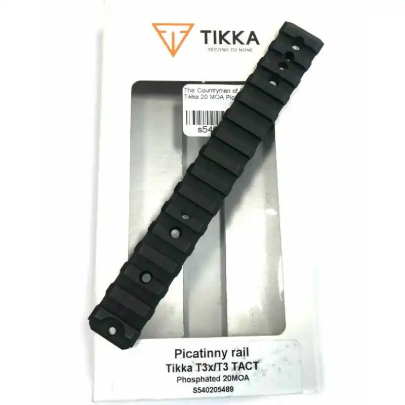 TIKKA RAIL PICATINNY T3X TACT 20MOA