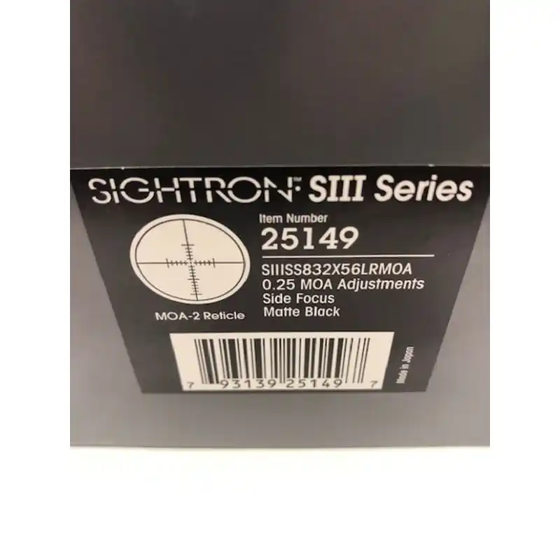 SIGHTRON CAN SIIISS 8-32X56LR MOA2