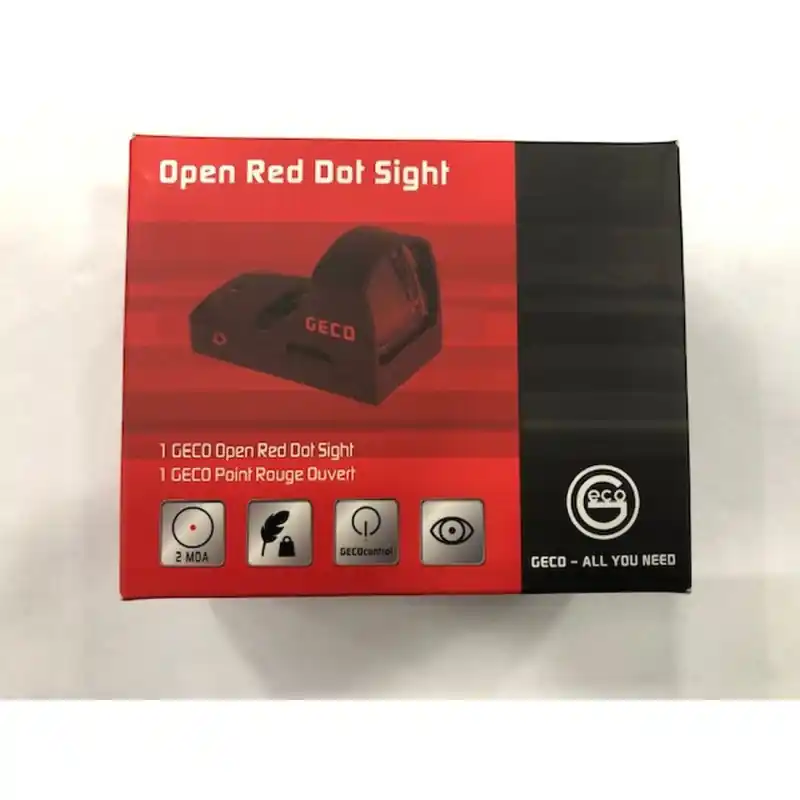 GECO RED DOT OPEN SIGHT 2 MOA