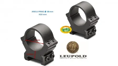 LEUPOLD Anelli PRW2 30mm MEDI - 174084