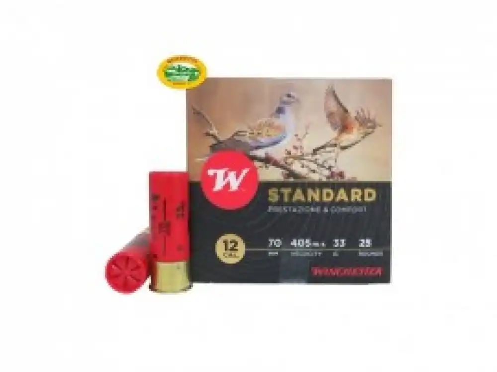 WINCHESTER cartucce STANDARD cal.12 gr.33 pb10