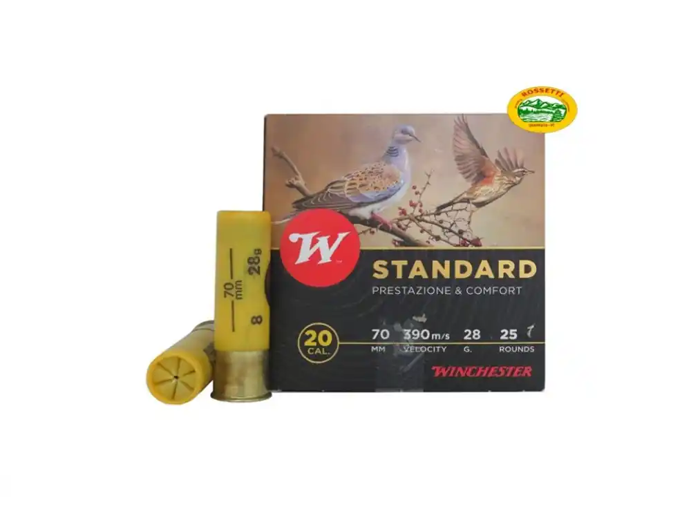 WINCHESTER cartucce STANDARD cal.20 GR.28 pb.10