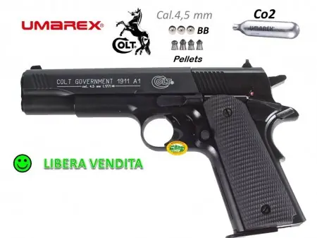 UMAREX COLT 1911 GOVT CO2 cal. 4,5 mm