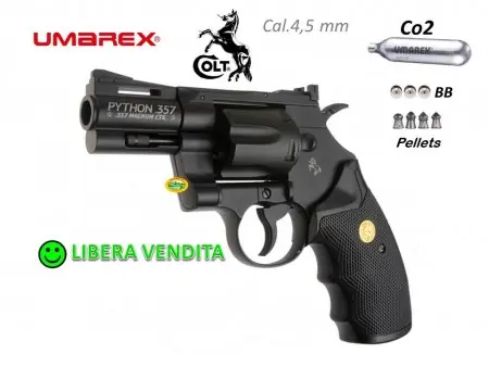 UMAREX COLT PYTHON 2.5 CO2 cal. 4,5 mm