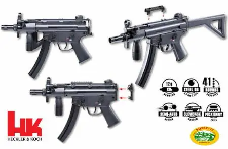 UMAREX HK Pistola MP5 K CO2 cal.4,5