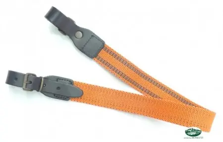 HTG Tracolla fucile elastica arancio