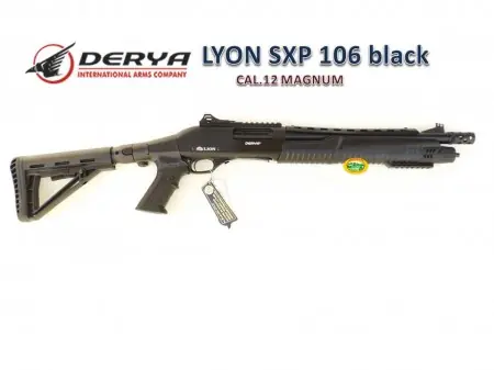 DERYA LYON SPX 101 Black cal.12 canna 35 cm