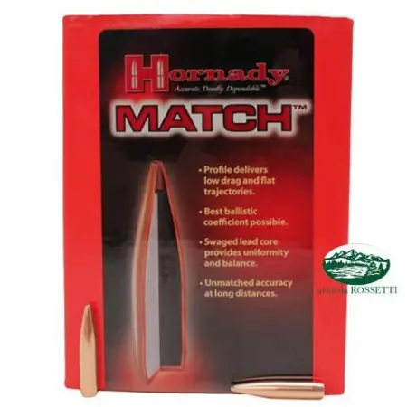 HORNADY palle MATCH cal.308 - 168gr - 30501
