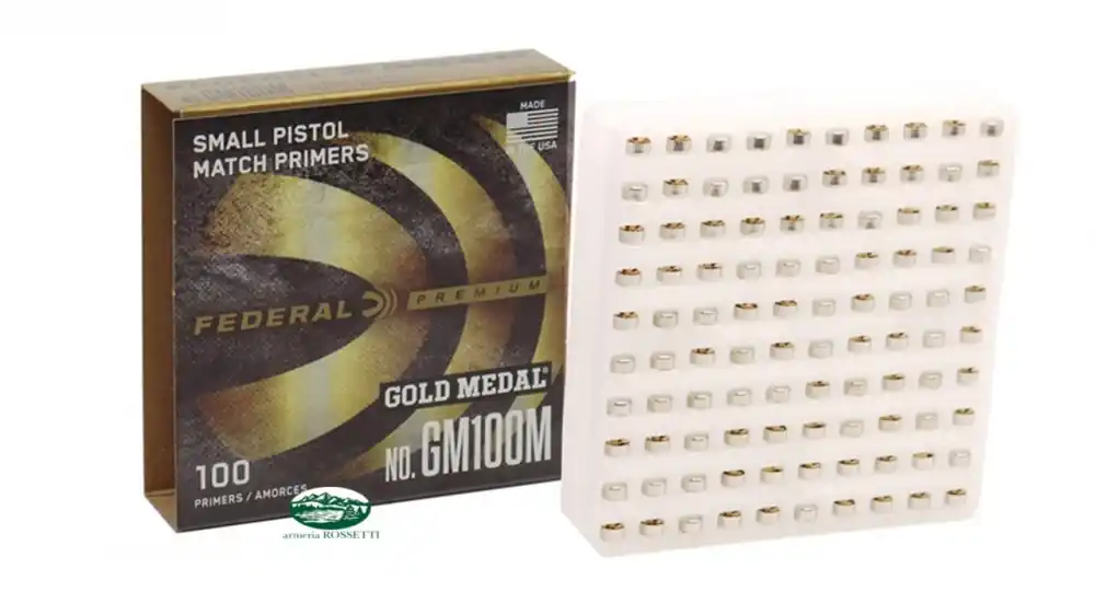 FEDERAL INNESCHI GM100 Small Pistol Gold Medal conf. da 100 pezzi