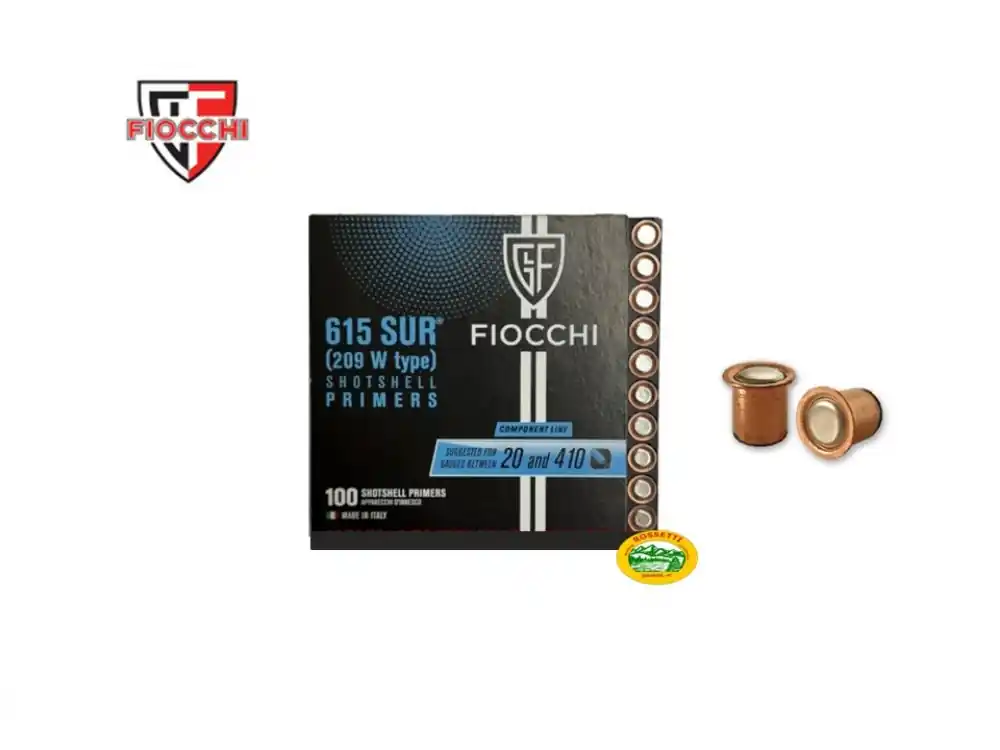 FIOCCHI inneschi 6.15 SUR confez.100 pz.