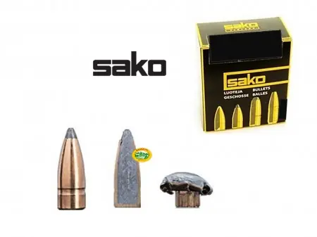SAKO Palle Cal.243/6mm SP GAMEHEAD 90gr 112E
