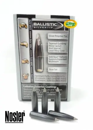 NOSLER palle BALLISTIC SILVERTIP cal.6mm (243) 95gr. - 51040