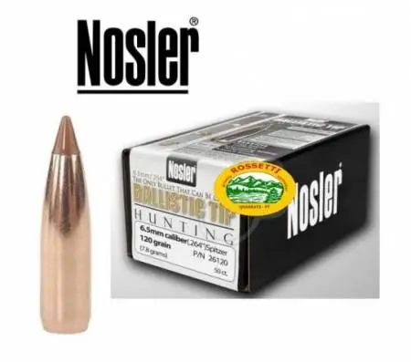 NOSLER palle BALLISTIC TIP cal. 6,5MM .264 120gr - 26120