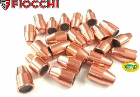 FIOCCHI Palle Cal.9 mm FMJTC 124gr. Conf.500 pz 61904600