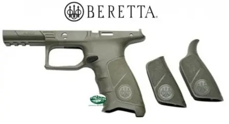 BERETTA Kit impugnatura e dorsalini APX green