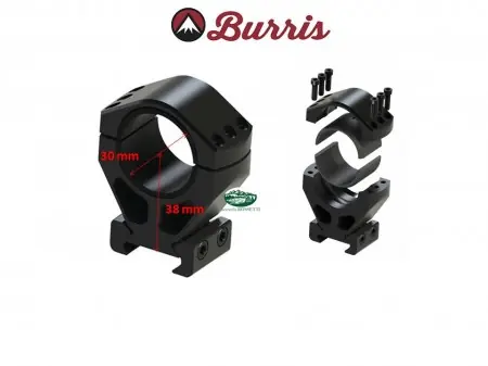 BURRIS anelli XTR SIGNATURE 30mm alti 1.50 - 420223