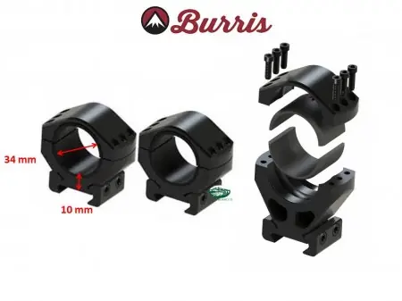 BURRIS Anelli XTR SIGNATURE 34 mm MEDI 420210