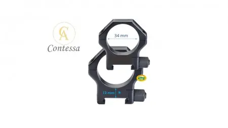 CONTESSA ANELLI PICATINNY 34 mm H 12 SPP03/B