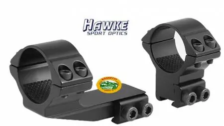 HAWKE Anelli 30 mm scina 11 ALTI con prolunga 50 mm - 22123