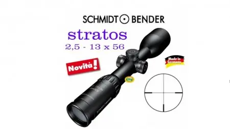 SCHMIDT & BENDER 2,5-13 X 56 Stratos LM FD7