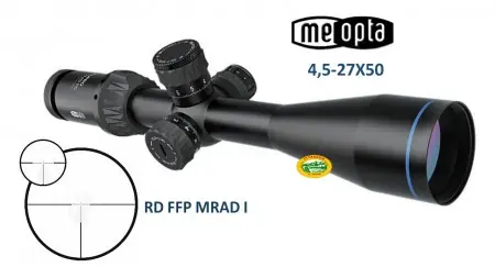 MEOPTA MEOPRO OPTIKA 6 4,5-27X50 RD FFP MRAD I