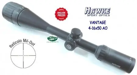 HAWKE VANTAGE 1 IR AO 4-16X50 MIL DOT