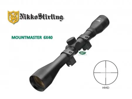 NIKKO STIRLING MOUNTMASTER 6x40 HMD c/attacco