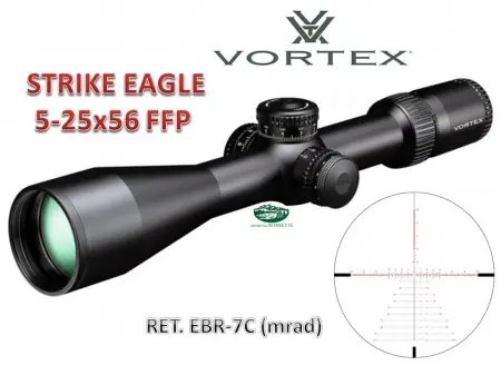 VORTEX STRIKE EAGLE 5-25x56 Ret.EBR-7C MRAD