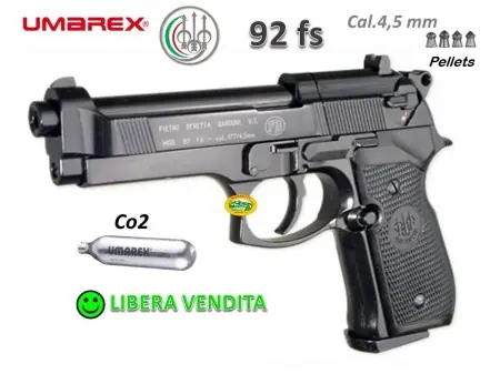 UMAREX BERETTA 92FS CO2 cal.4,5 mm