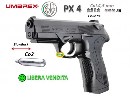 UMAREX BERETTA PX4 CO2 cal.4,5
