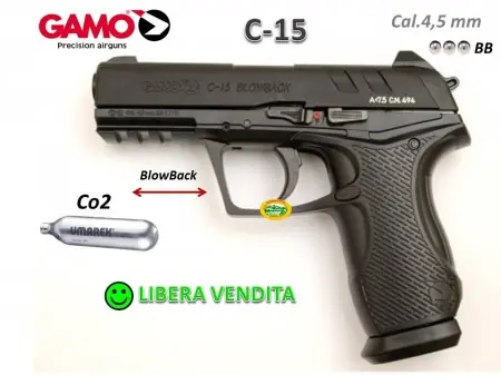GAMO C-15 CO2 cal.4,5