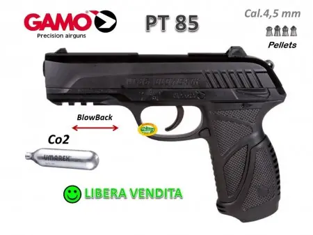 GAMO PT85 Blowback CO2 cal. 4,5