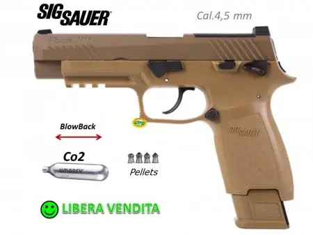 SIG SAUER AIR M17 CO2 CAL.4.5mm desert