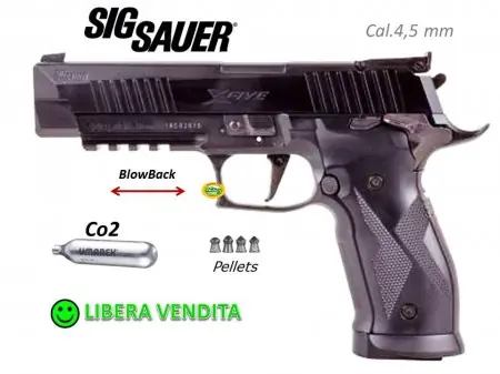 SIG SAUER AIR X-FIVE cal.4,5 BLACK