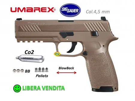 UMAREX SIG SAUER P320 AIR DESERT cal.4,5