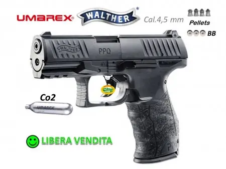 UMAREX WALTHER PPQ CO2 cal.4,5