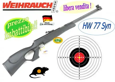 WEIHRAUCH HW77-T SYN cal.4,5