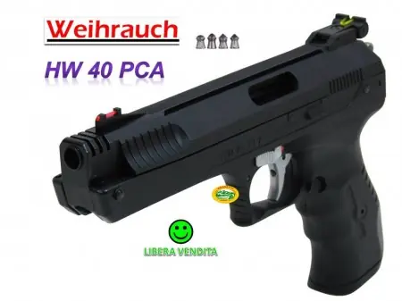 WEIHRAUCH Pistola HW40 PCA