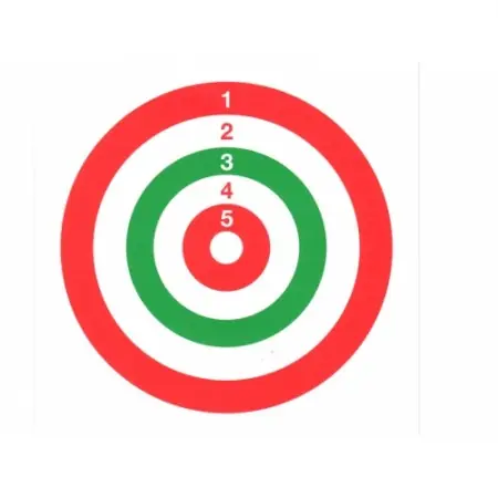 HTG Bersaglio tricolore 14x14 conf.50 pz.